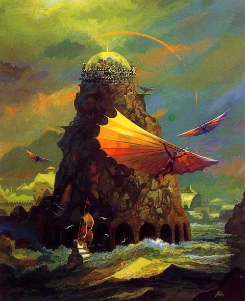 70sscifiart:Paul Lehr