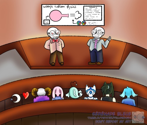 fanart-serenadebleue: kustardweek day 5: kustard at your job i’m in history field, not physics, but 