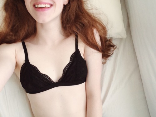 goodlittlered:  This Just In: New Bralette Makes Member Of The Itty Bitty Titty Committee Extremely Happy