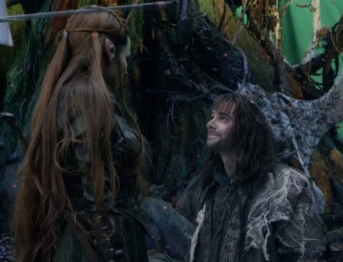 Sex nelyo3:  Kili and Tauriel - behind the scenes pictures