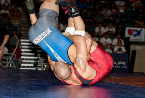 Trent Paulson and Nick Marable (lbsphoto.smugmug.com/Olympic-and-College-Wrestling)