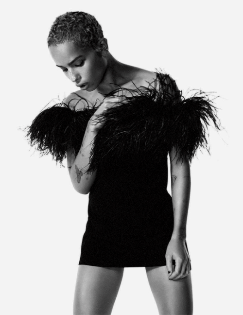 lastjedie:Zoe Kravitz photographed by David Sims for Saint Laurent Spring ‘18
