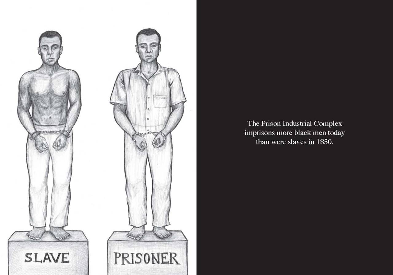 anarcho-queer:
“ Fact: 5.3 million African American men are denied the right to vote based on a past felony conviction.
That means more than 13% (39 mil) of the general African American population and 28% of the male African American population (18.5...