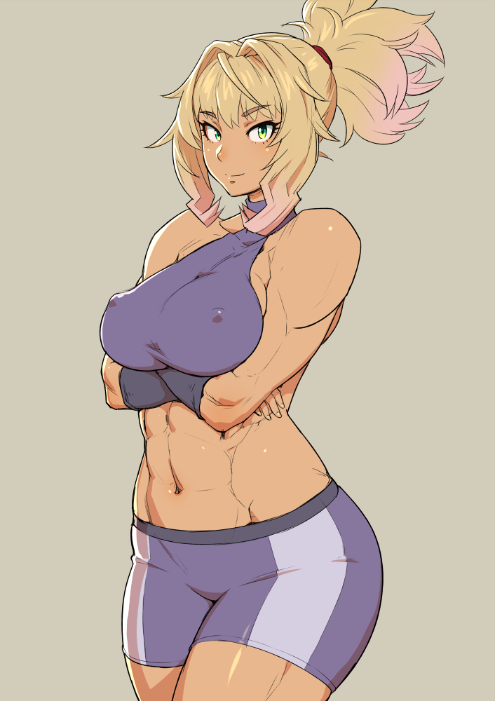 lewdanimenonsense: Nice and fit &lt;3 Source 