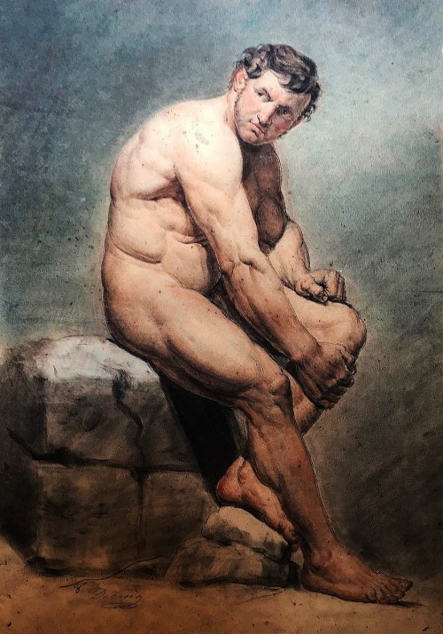 hadrian6:  Academic Male Nude. 19th.century.