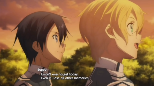 kiri-thirsty: Rising Steel Kirito &amp; Eugeo training duel BUT MAKE IT GAY(ER)