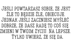Nie jestem człowiekiem, którego chcesz poznać.