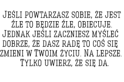 Nie jestem człowiekiem, którego chcesz