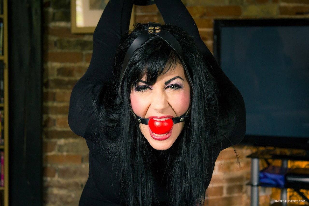 Bondage, lingerie and gagged HD / HQ