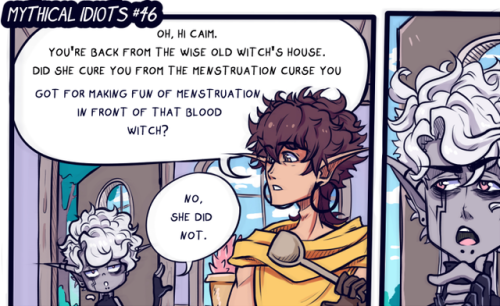Mythical Idiots # 46  | Click here to read | made by me / HeliPeach