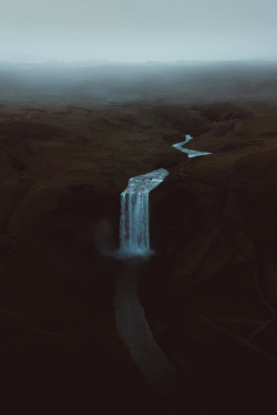 lsleofskye: Iceland | ivareythorsson Location:  Skógafoss, Iceland 