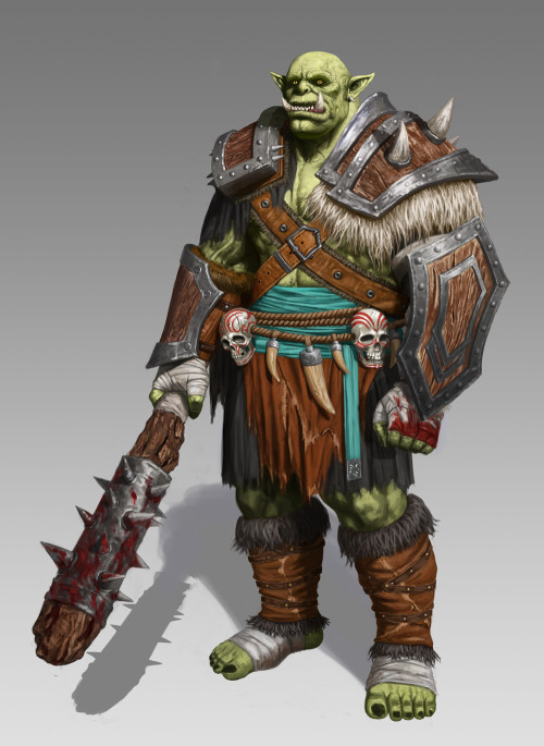 Orc Yuri choi www.artstation.com/artwork/bQz0v