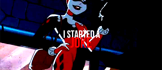 batmanreblogs:  ericscissorhands:    “My love for my Joker was stronger than their