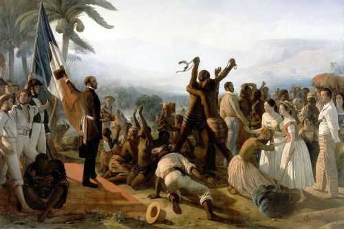 François-Auguste Biard, Proclamation of the Abolition of Slavery in the French Colonies, 27 A