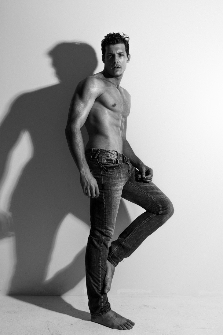mansexfashion:  Photographer: Jeff Segenreich Model: Fernando Pessiquelli Man+Sex=Fashion