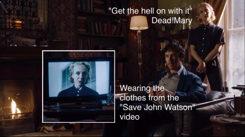 skulls-and-tea: imtooticky:Dead!Mary Fashion Meta So it seems that as time passes, John’s vision o