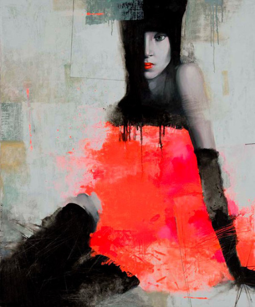 unknowneditors:  Viktor Sheleg Russian native Viktor Sheleg is a self-taught artist that has developed a unique style, wild and charming at the same time.