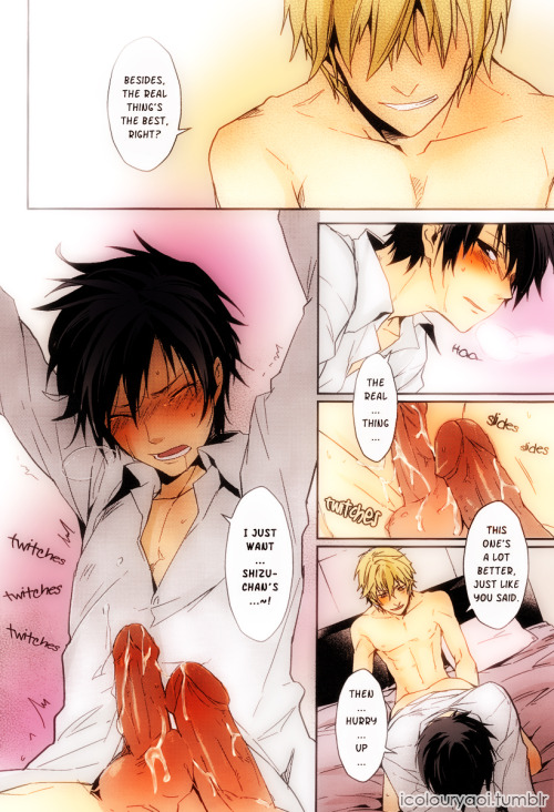 icolouryaoi:  Nauseating Anthem ( Durarara!! DJ) by Sumeragi Sora Coloured by icolouryaoi.tumblr