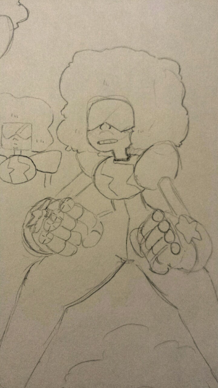 kaceart:  Some sketchbook Garnets! 