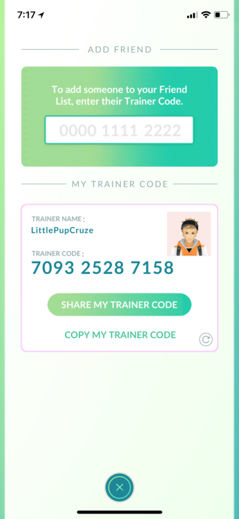 In case I have some Pokémon Go fans I’d love to play with you guys!! Awooo awooo