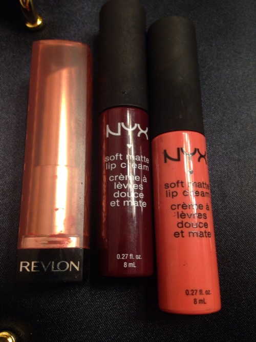 Wanted to do a quick post on some of my favorite drugstore lip products! NYX Soft Matte Lip Creams a