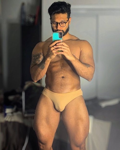 More sexy Jonny Chandra, aka pbnjonny!**Check out @desispeedo on Instagram for more South Asian spee