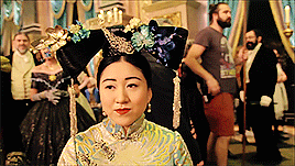 seenonascreen:  “We wanted to have an element of international flavor, so we’ve dressed princesses from around the world.” Sandy Powell, costume designer. Cinderella (2015).