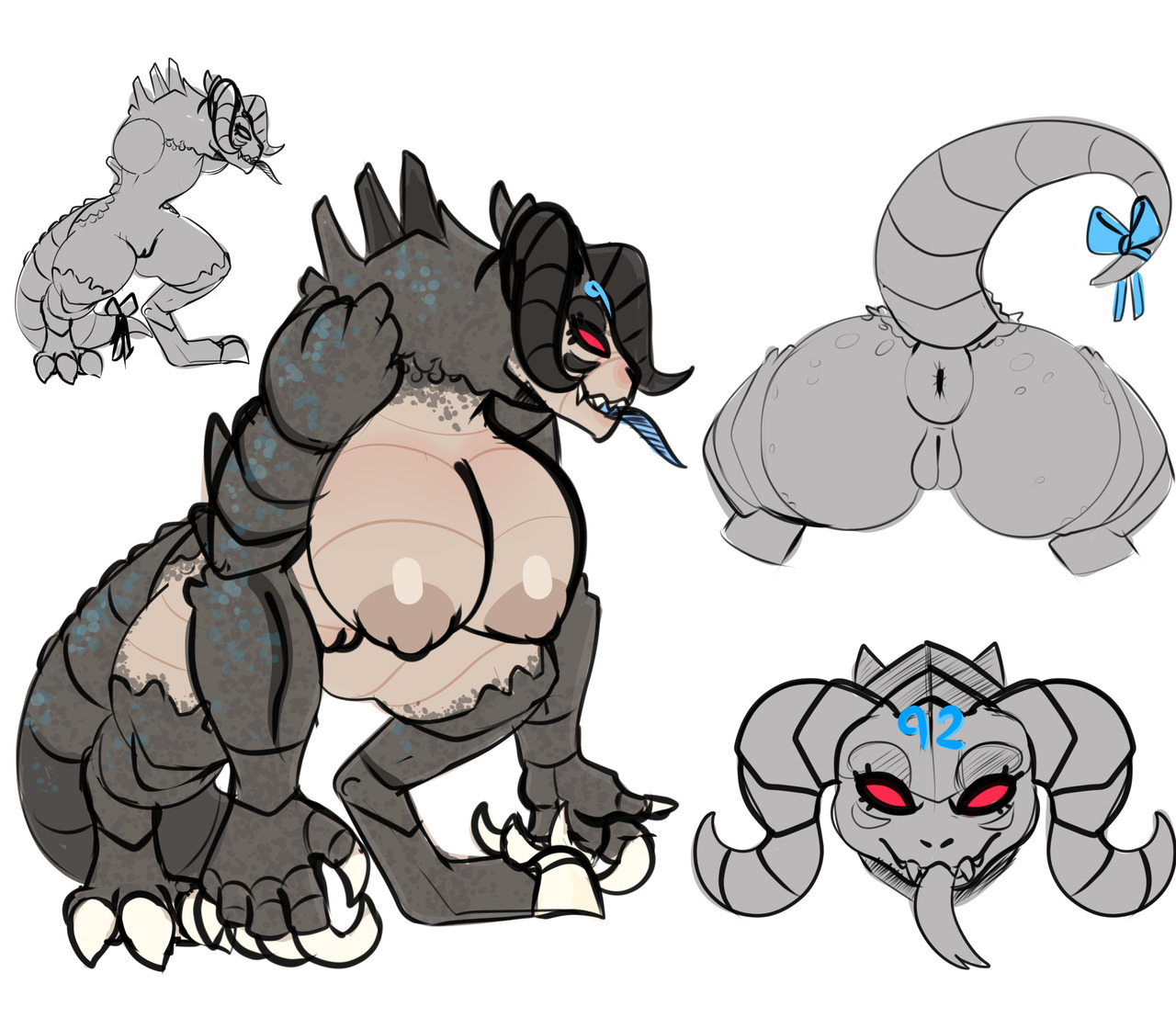 somescrub:Unposted sketch dump.