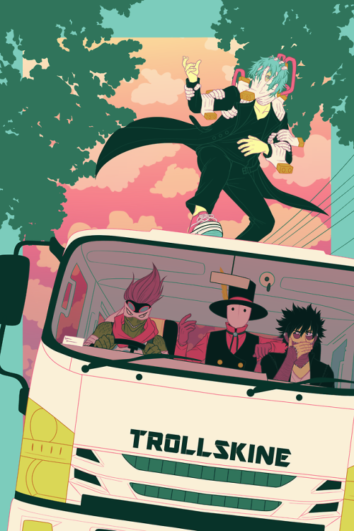 trollskine:Here’s my piece for the BNHA @truecolorszine! I read that chapter and knew wha