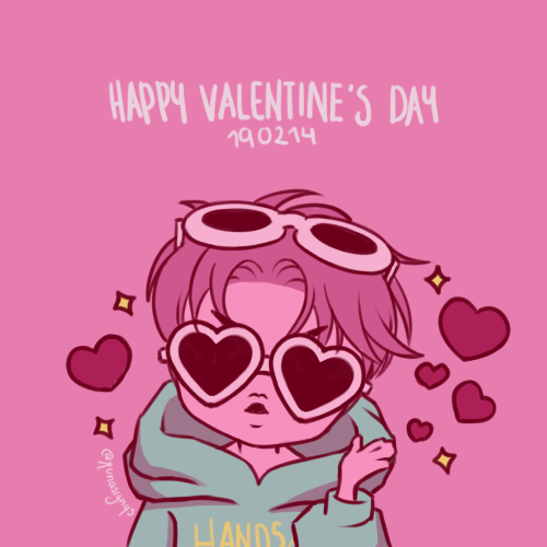 [HAPPY VALENTINES’S DAY!] I&rsquo;m a day late, but I took a moment to make this for you. 