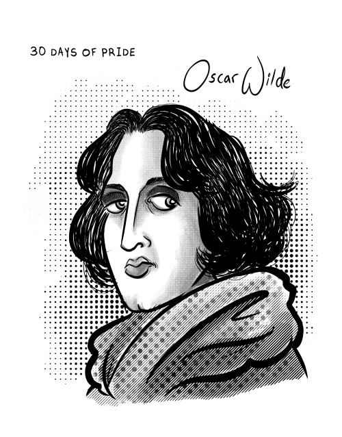 30 Days of Pride Day 2- Oscar WildeWilde was an Irish poet and playwright, his most beloved works be