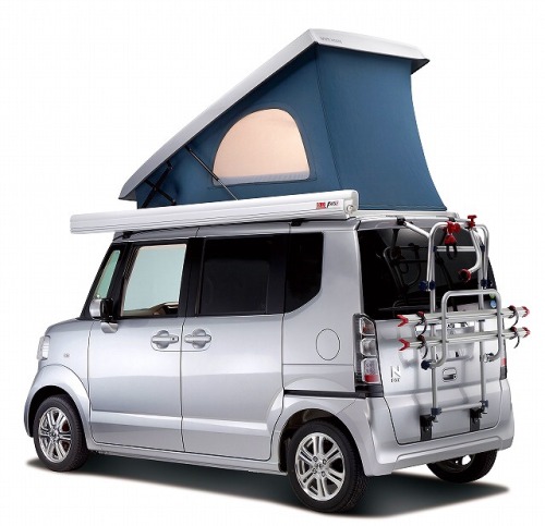 smallandtinyhomeideas:N-BOX Neo | Honda kei camper conversion • via whitehousecamper