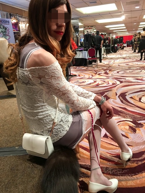 myfetishhome: My DomCon outfit. Loved all the looks I got.