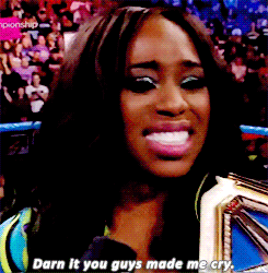 dmc-dmc:  I don’t even watch Wrestling but because i saw that she’s black and