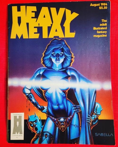 Today&rsquo;s eBay spotlight (Seller ID: RadioIndy)! Heavy Metal from August 1984! Classic Euro 