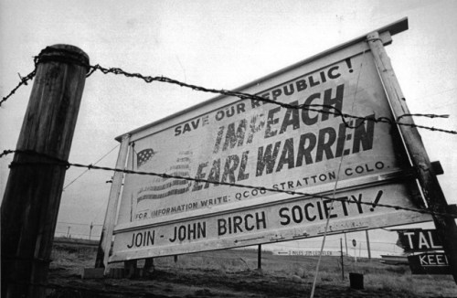 “The John Birch Society (JBS) is a self-described conservative advocacy group supporting anti-