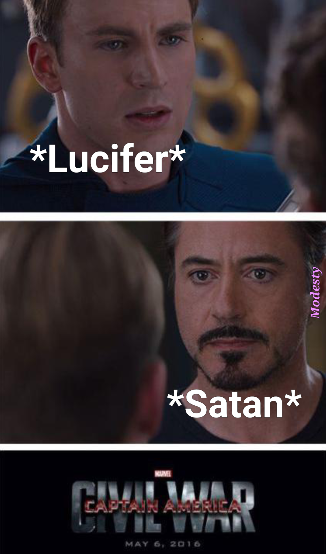 Get Lucifer Crying Painting Meme Pics