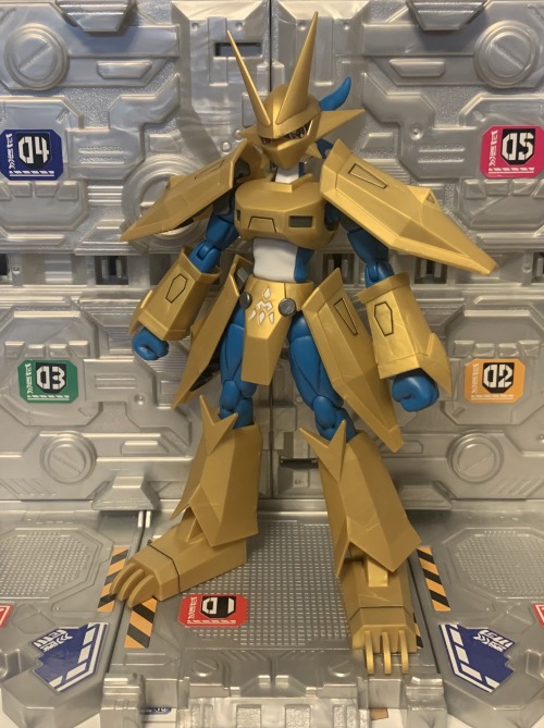 Figure-rise Standard MagnamonFirst time handling one of Digimon’s Figure-rise Standard releases, and