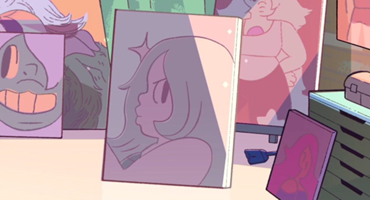 theawesomeadventurer:  all the art of Amethyst from the Onion preview  &gt; .&lt;