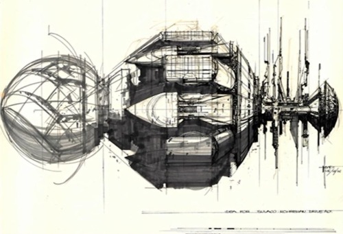 rocketumbl: Syd Mead Aliens Concept Art 