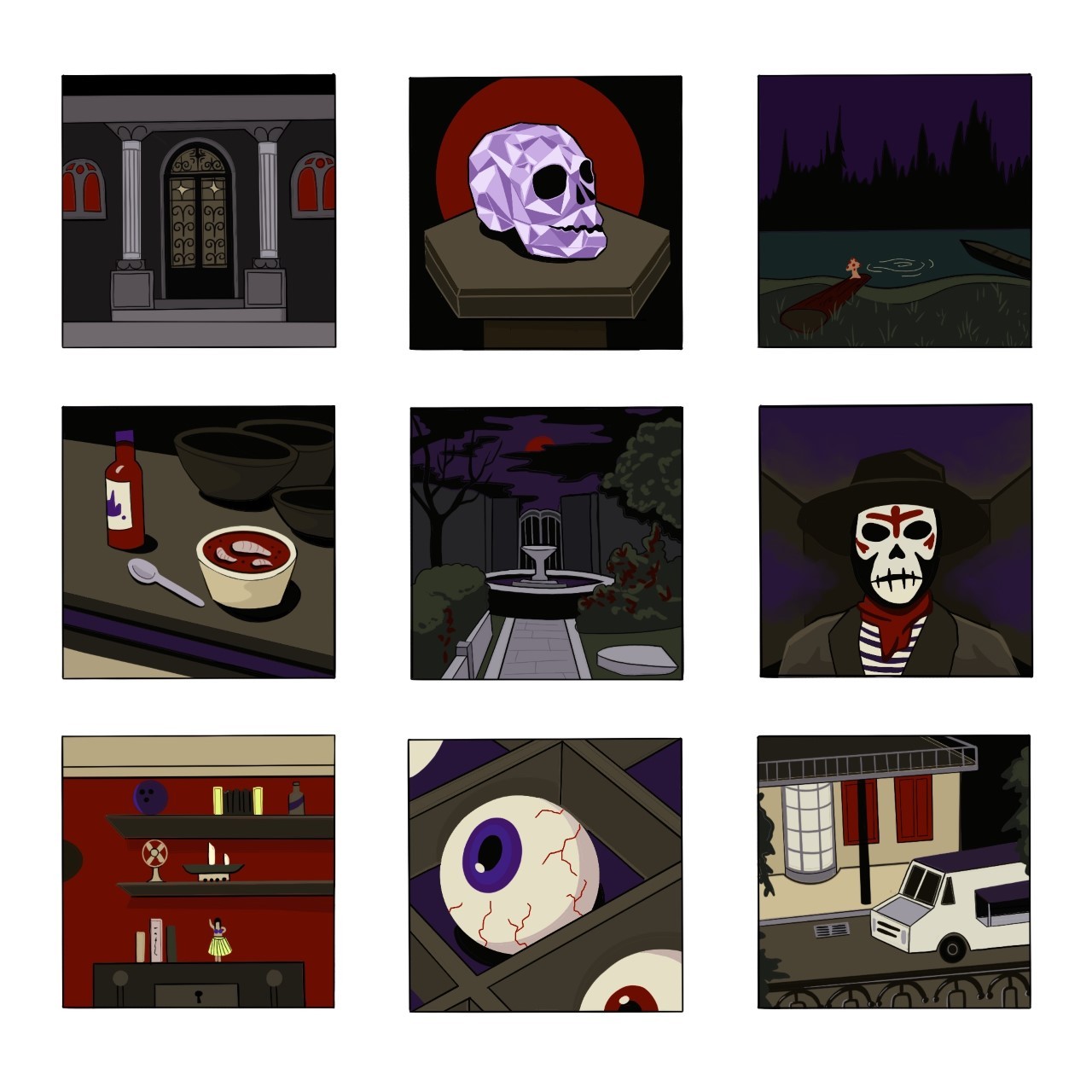 I Be Doing Art — Nancy Drew PC Games 3x3 Grids - Legend of the...