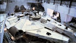 discoverynews:  A wonderful bit of retro moviemaking for your weekend viewing pleasure: Filming the Millennium Falcon (via retronaut.com)