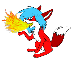 redsolarfox:I like fire~x3