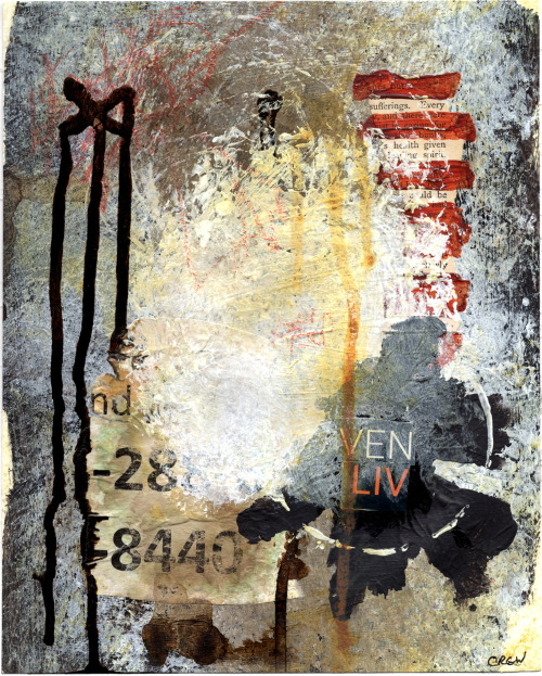 health given - c.r.e. wellsmixed media on paper8 in. x 10 in.