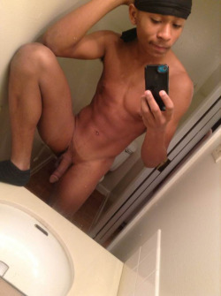 Sexualthunder23:  Awesumis-Kid-1:  Thug Boy With A Nice Dick And Ass   I Wanna Stick