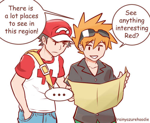 rainyazurehoodie:  No Red. You are not going to the snowy mountain on the Alola region! You are on vacation! 