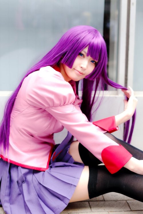 scandalousgaijin: Hitagi Senjougahara - Shuna - feel so&hellip;.