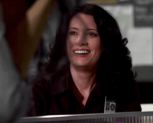 "Ew! 'Halloween Honey'? Now I'm Creeped Out."EMILY PRENTISS In CRIMINAL MINDS 3x07 | About Face