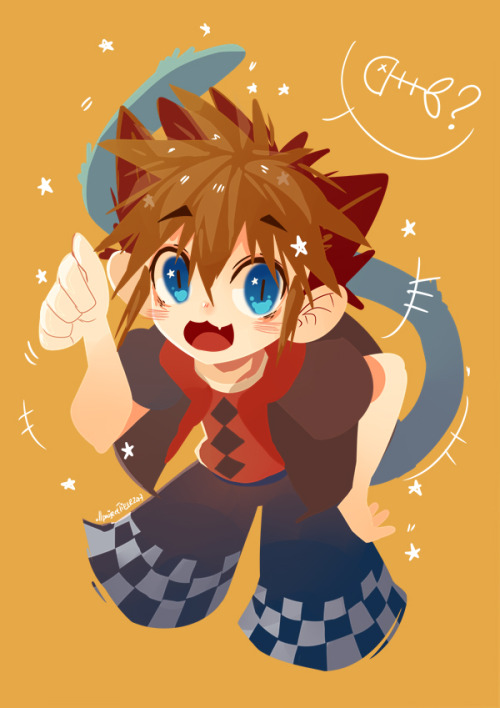 ir-dr:  Day 2185 - 16 July 2017  I’m late to the canon cat ear toy Sora party.//projectTiGER