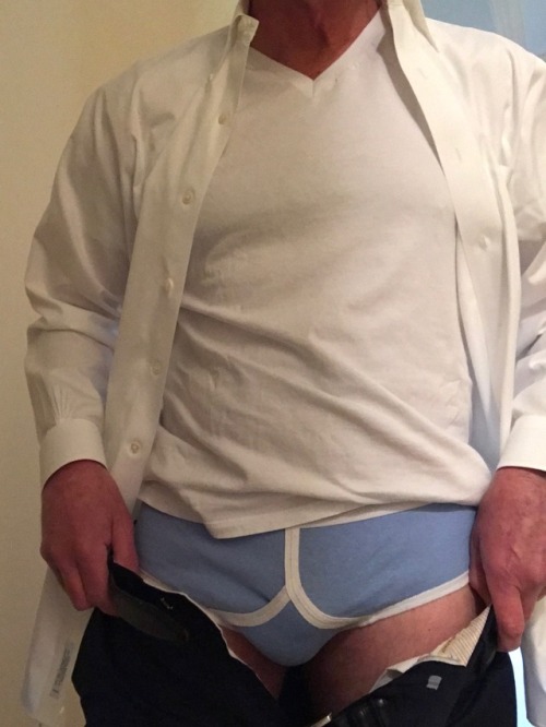 briefs6335:Took a few photos getting ready for work today